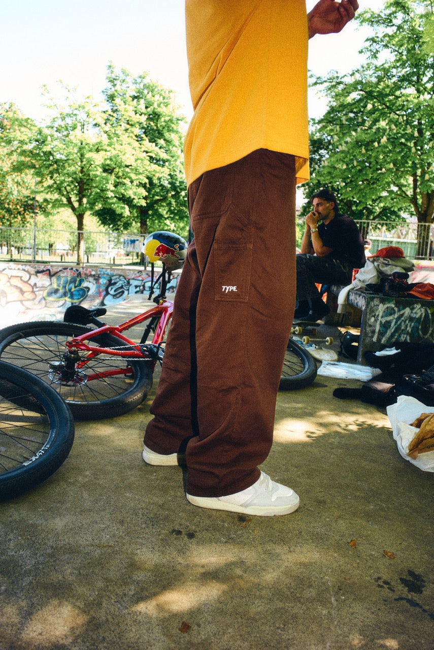 File Trye Set CARPENTER PANTS – BROWN – TYPE CLOTHING