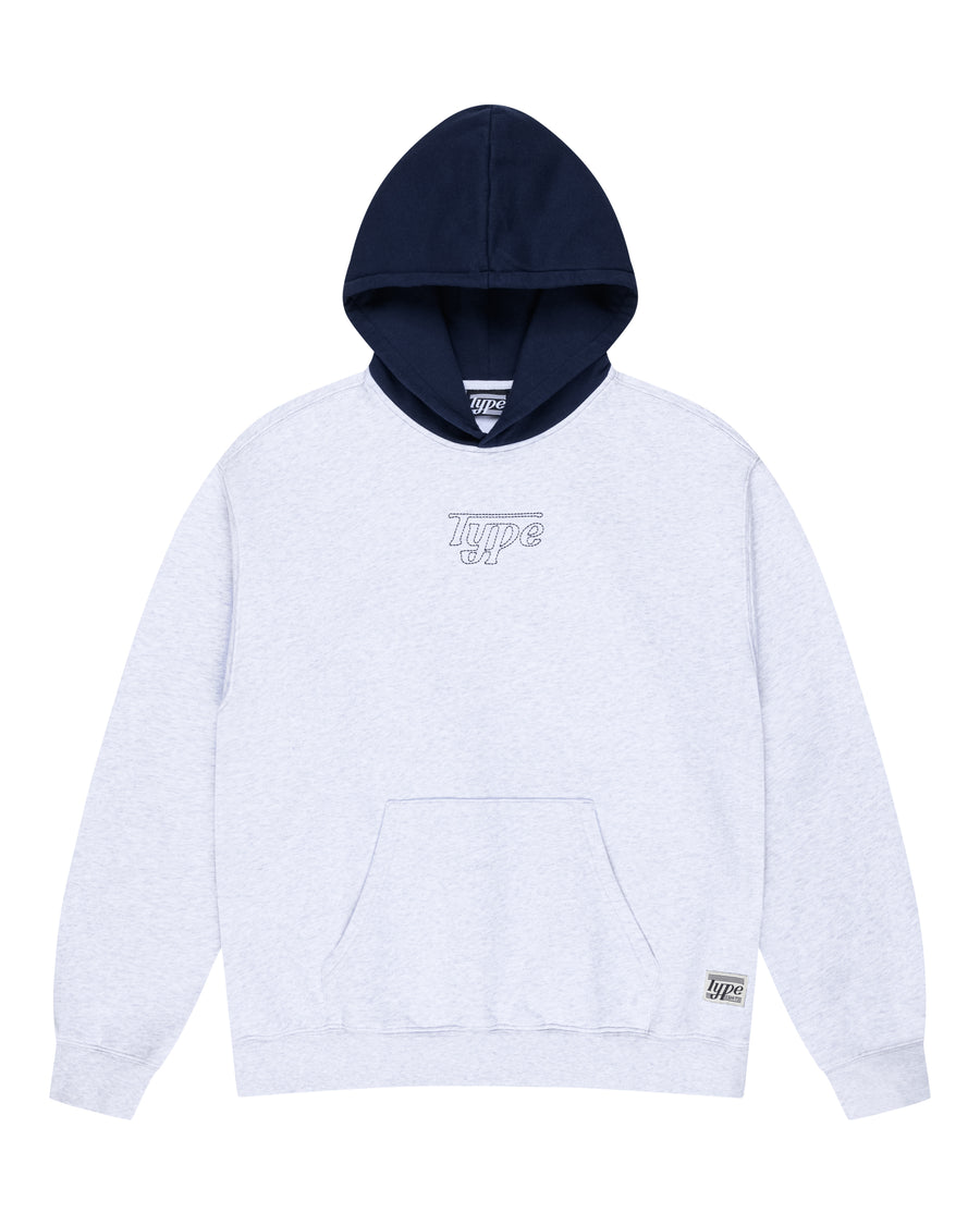 HOODIE - TWO TONE BACKSTITCHED
